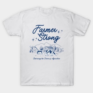 Farmer Strong agriculture T-Shirt